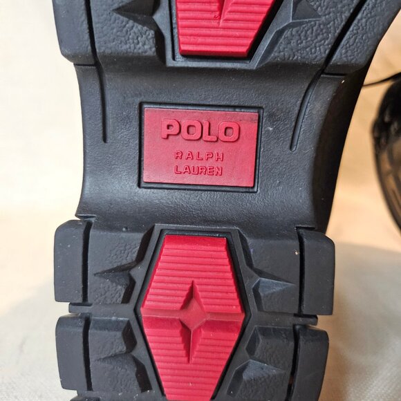Polo Ralph Lauren Men's Black Delton Boots - Size 10.5 - Picture 9 of 9